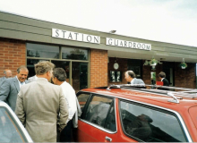 Arriving At RAF Hereford For The Tour