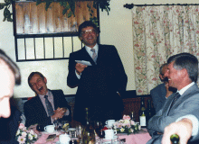 Alan Bell Cracks A Joke At The Dinner