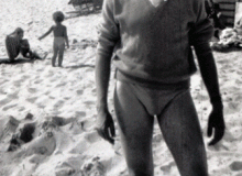 1960_RAF_Mona_Gwalchmai_Mike_McCrow_on_the_beach_at