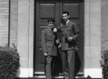 6._App_Admin_Shay_Foley_and_J_Dyer_-_RAF_Bircham_Newton_-_May_1962_