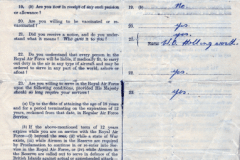 Extract From Application To
Join Apprentice Scheme