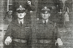 TL to R : FS Davis Sgt Bradbury B: Sgt Turnbull?