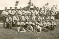 The remains of the entry:
L to R Rear: Tinnion Rich Marsden Storey 
Walker Jarvis Stephenson Gavin Fisher 
Bowen Stubbings Conley
Centre: Neves Mitchell-Innes Tyson 
Constable Dennis Appleyard O'Sullivan 
Maddox Casey Garland
Front: Long  ?  Brett Funnell Cooper Barbour
Lying Down: Evans Schofield Keogh