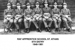 Photo Courtesy Of Ed Hemmings If Anyone 
Can Put Names In The Gaps Please Let Me 
Know administrator@rafadappassn.org