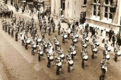 Band Pictures Provided By Tom Kehoe  who
was in 305th Entry Admin Apps in 1966.  
Left to right:
On Parade In Hereford
Band Practice
Royal Tournament July 1966
On Parade on Camp
