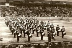 Band Pictures Provided By Tom Kehoe  who
was in 305th Entry Admin Apps in 1966.  
Left to right:
On Parade In Hereford
Band Practice
Royal Tournament July 1966
On Parade on Camp