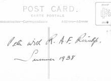 Post Card Referring To Possible Apprentice Clerk