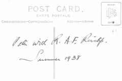 Post Card Referring To Possible Apprentice Clerk