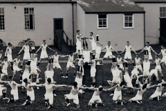 Post Card Image Featuring Possible RAF Apprentice Clerks At Ruislip