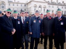 Association Members at the Cenotaph November 2017