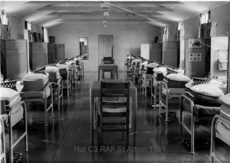 Hut C3 RAF St Athan In 1951 - 13th Entry